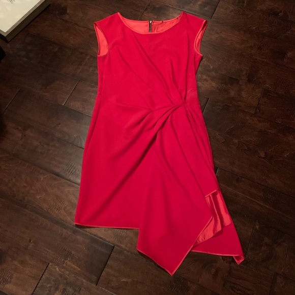 Dillard’s Classic Red‎ Modest Dress - Picture 1 of 8